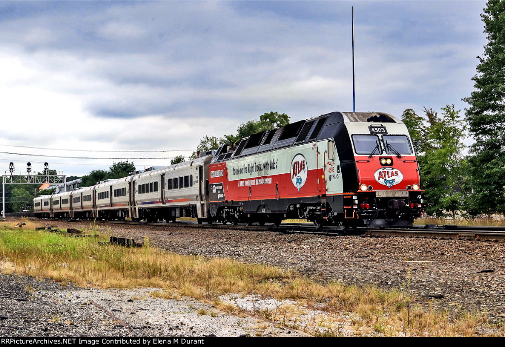 NJT 4503 on train 1155